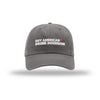 Buy American Drink Bourbon Dad Hat - CHARCOAL