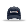 Buy American Drink Bourbon Dad Hat - NAVY
