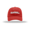 Buy American Drink Bourbon Dad Hat - RED