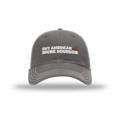 Buy American Drink Bourbon Soft Mesh Trucker