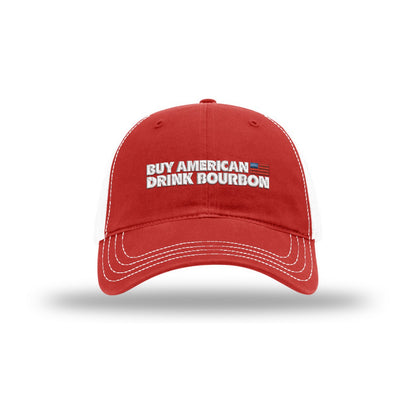 Buy American Drink Bourbon Soft Mesh Trucker
