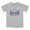 Camp Crystal Lake Relaxed Fit T-Shirt - Silver