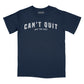 Can't Quit Too Legit Vintage Arch Relaxed Fit T-Shirt