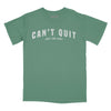 Can't Quit Too Legit Vintage Arch Relaxed Fit T-Shirt - Pine