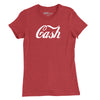 The Cash Womens T-Shirt - as Worn by Jack White - Heather Red