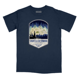 Caves of Altamira Relaxed Fit T-Shirt - Inspired by Steely Dan