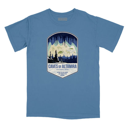 Caves of Altamira Relaxed Fit T-Shirt - Inspired by Steely Dan