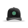 Celtic Knot Shield Structured Trucker - BLACK