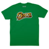 Cheers Beers T-Shirt - Kelly