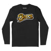 Cheers Beers Long Sleeve T-Shirt - Black