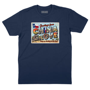 China Grove Postcard T-Shirt (Inspired by The Doobie Brothers)