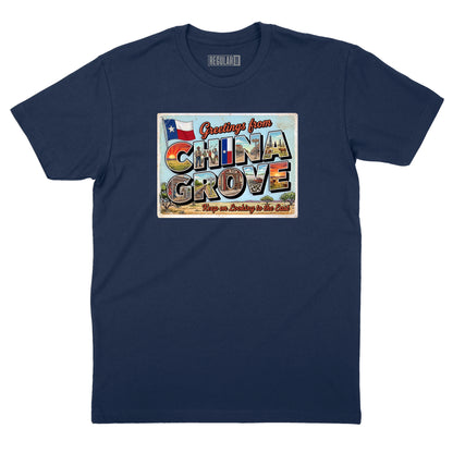 China Grove Postcard T-Shirt (Inspired by The Doobie Brothers)