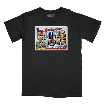 China Grove Postcard T-Shirt (Inspired by The Doobie Brothers)