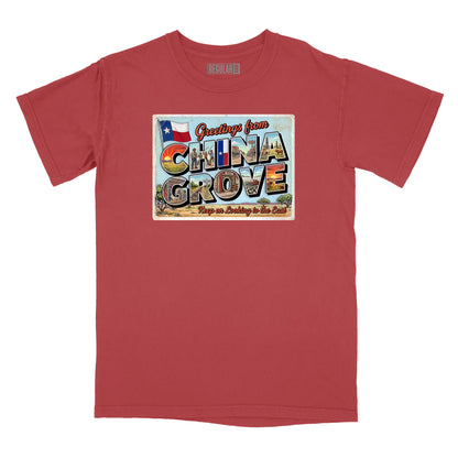 China Grove Postcard T-Shirt (Inspired by The Doobie Brothers)