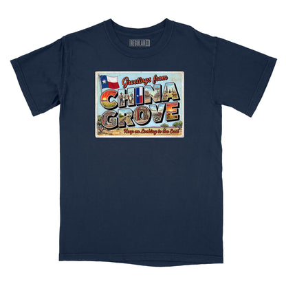 China Grove Postcard T-Shirt (Inspired by The Doobie Brothers)