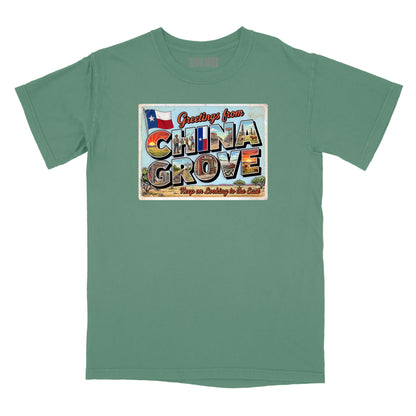 China Grove Postcard T-Shirt (Inspired by The Doobie Brothers)
