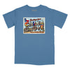 China Grove Postcard T-Shirt (Inspired by The Doobie Brothers) - SLATE