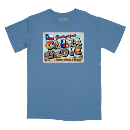 China Grove Postcard T-Shirt (Inspired by The Doobie Brothers)