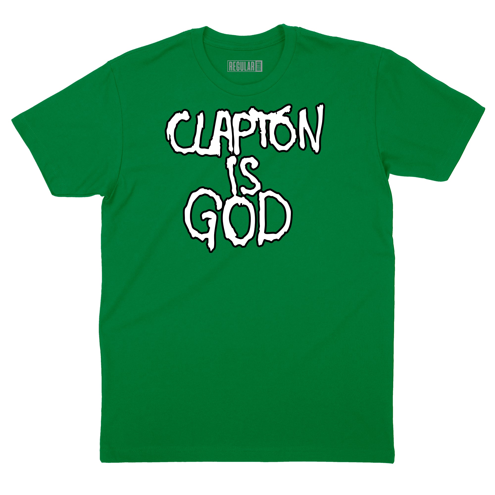 Clapton is God Graffiti T-Shirt - Eric Clapton Blues Rock Gift