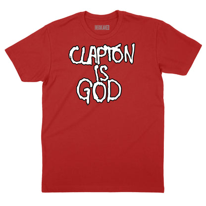 Clapton is God Graphiti T-Shirt