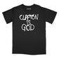 Clapton is God Graphiti T-Shirt Relaxed Fit T-Shirt