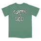 Clapton is God Graphiti T-Shirt Relaxed Fit T-Shirt