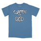 Clapton is God Graphiti T-Shirt Relaxed Fit T-Shirt