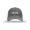 COLLEGE - Soft Mesh Trucker - GREY