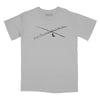Cross Road Blues Relaxed Fit T-Shirt - Silver