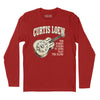 Curtis Loew Long Sleeve T-Shirt (Inspired by  Lynyrd Skynyrd) - Red