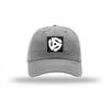 45 Adapter Carbon Fiber Patch Dad Hat - GREY