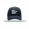 Send Lawyers Guns & Money Carbon Fiber Patch Dad Hat - NAVY