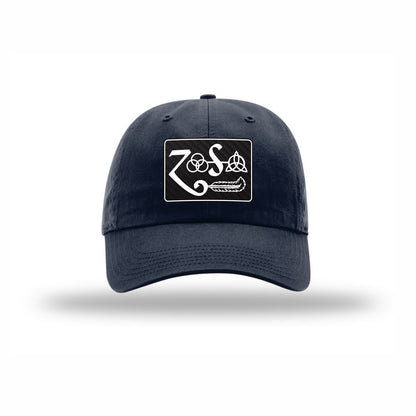 Zoso Combo Carbon Fiber Patch Dad Hat