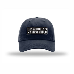 My First Rodeo Carbon Fiber Patch Dad Hat