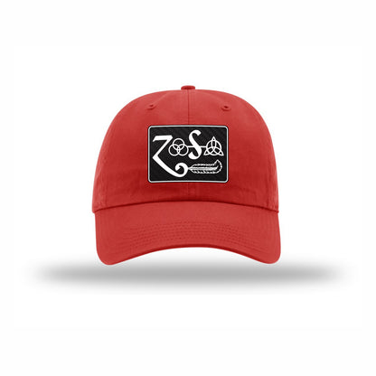 Zoso Combo Carbon Fiber Patch Dad Hat