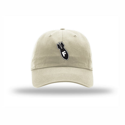 F-Bomb Carbon Fiber Patch Dad Hat