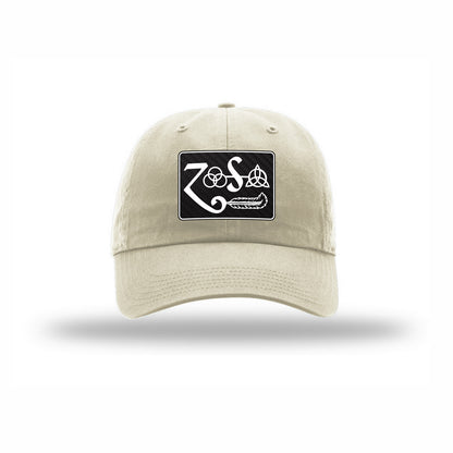 Zoso Combo Carbon Fiber Patch Dad Hat