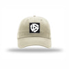 45 Adapter Carbon Fiber Patch Dad Hat - STONE
