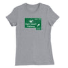 Dark Desert Highway Womens T-Shirt - Athletic Heather