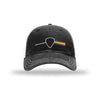 Dark Side of the Pick - Soft Mesh Trucker - BLACK