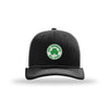 Day Drinking All Star Shamrock Structured Trucker - BLACK