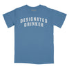 Designated Drinker Vintage Arch Relaxed Fit T-Shirt - Slate