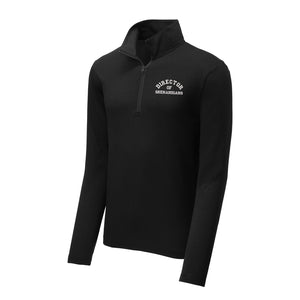 Director of Shenanigans Triblend Quarter Zip Pullover