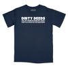 Dirty Deeds Are Not Dirt Cheap Relaxed Fit T-Shirt - Navy
