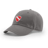 Diver Down Pick - Dad Hat - CHARCOAL