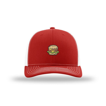 Double Burger Icon Structured Trucker