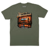Down on Main Street T-Shirt (Inspired by Bob Segar) - OD Green