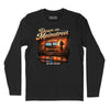 Down on Main Street Long Sleeve T-Shirt (Inspired by Bob Segar) - Black