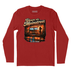 Down on Main Street Long Sleeve T-Shirt (Inspired by Bob Segar)