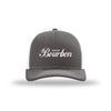 Drink Bourbon Structured Trucker - GREY